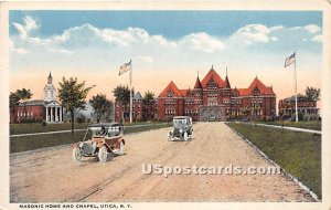 Masonic Home & Chapel - Utica, New York NY  