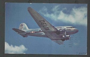 1945 PPC* Delta Douglas DC-3 Good Card Used