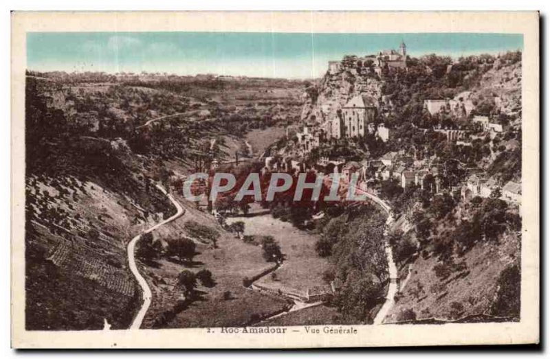 Rocamadour - Vue Generale - Old Postcard