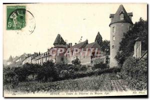 Old Postcard Autun Tours Defense From the Middle Ages