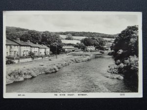 Northumberland ROTHBURY Village & River Coquet c1950s RP Postcard by Frith