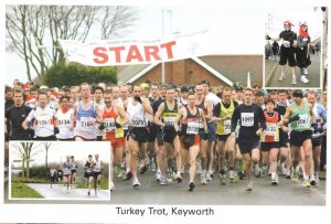 Keyworth Nottingham Scout Group Fun Run Marathon Postcard