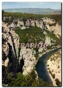 Postcard Modern Ardeche Picturesque tourist route of the gorges of Ardeche