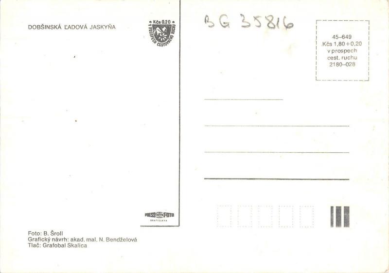 BG35816 dobsinska ladova jaskyna slovakia