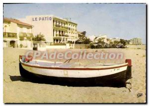 Modern Postcard Canet Beach patio