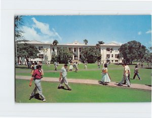 Postcard Hawaii Hall University of Hawaii Honolulu Hawaii USA