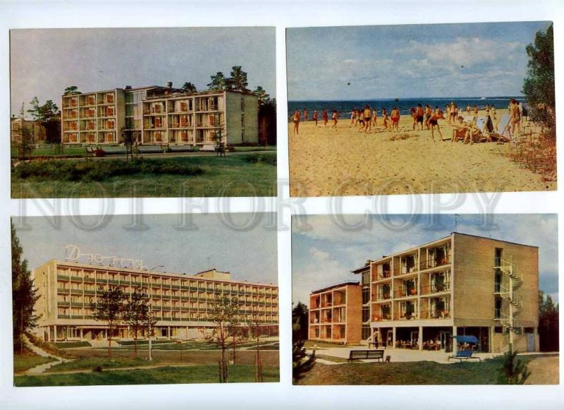 182244 Russia Sestroreck Pension Dunes Set of 12 old postcards