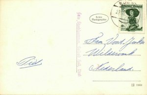 austria, KUNDL, Tyrol Tirol, Gasthaus-Pension Rofan (1955) RPPC Postcard