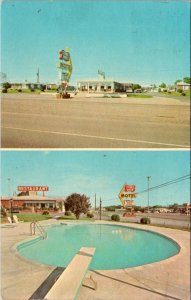 Murfreesboro, TN Tennessee  STONES RIVER MOTEL & RESTAURANT  Roadside  Postcard