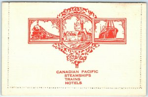c1930s RMS Duchess of Atholl Steamship Letter Post Card Canadian Pacific A53