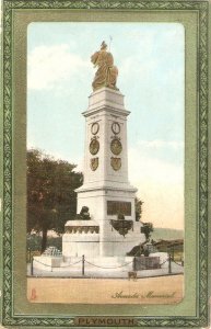 Plymouth. The  Armada Monument  A Tuck Postcard # ?