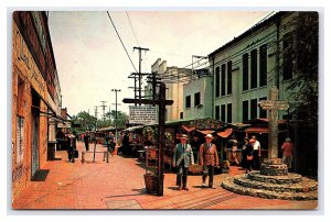 Olvera Street Los Angeles California Postcard Bit Of Old Mexico