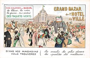 Grand Bazar Hotel Ville Postcard