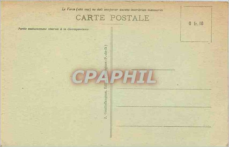 Old Postcard Royat saw Mountain breakthrough