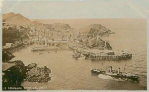 Boats C-1908 Wales UK Ilfrancombe from Hillsboro postcard 7079