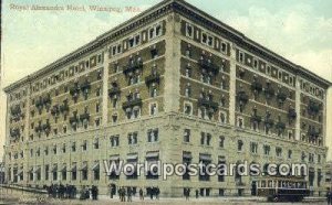 Royal Alexandra Hotel Winnipeg, Manitoba Canada Unused 