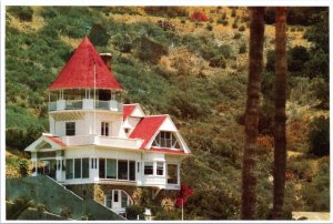 Postcard CA Santa Catalina Island - Avalon - Hollyhill House