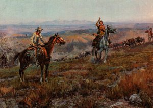 Toll Collector's,Charles Russell,Western Painting