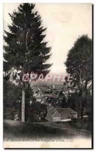 Old Postcard Remiremont View Echappee the City