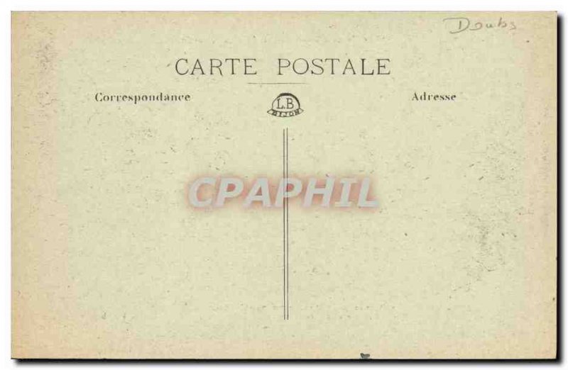 Old Postcard Doubs Basins Basin or Basin Louis Philippe