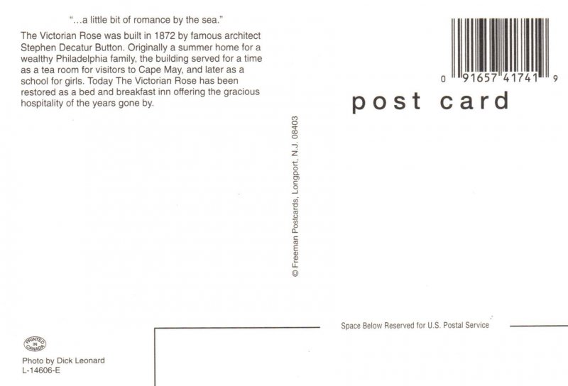 Victorian Rose,Cape May,NJ