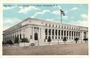 Vintage Postcard New City Post Office Adjoining Union Station Washington D.C.