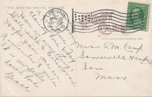 Post Office at Lewiston, Maine - pm 1909 - DB
