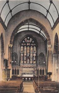 DORCHESTER DORSET UK ST PETERS CHURCH TRICHROMATIC WELCH & SONS POSTCARD1910s