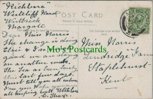 Genealogy Postcard - Norris - Lindridge Farm, Staplehurst, Kent  RF8615