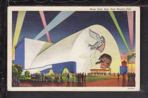 Music Hall,New York World's Fair Postcard 