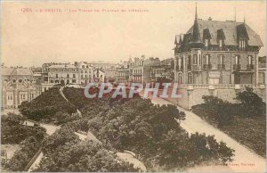 Old Postcard Biarritz Villas Plateau