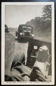 Vintage Postcard 1940 Camp Roberts, Training Camp, Salinas Valley, California CA