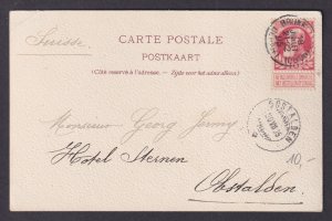 Vintage Postcard Belgium Ranot Han Cave Exit 1905