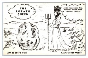 Postcard QSL CB Ham Radio Amateur Card From Niagara Falls Canada XM43-26589 
