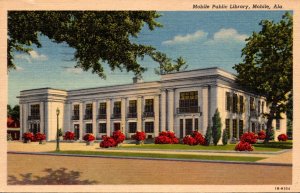 Alabama Mobile Public Library 1955 Curteich