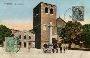 italy, TRIESTE, Cattedrale di San Giusto (1925) Postcard