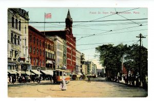 MA - Worcester. Front Street from Main Street ca 1907