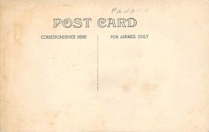 RPPC Panama Real Photo c1910s Vintage Postcard