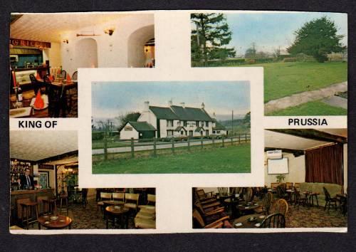 Wales KING OF PRUSSIA HOTEL ABERGAVENNY RAGLAN AD