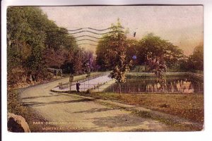 Park Drive and Reservoir, Montreal, Quebec, Warwick, Used 1913