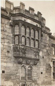 Wales Postcard - Geoffrey's Window - Monmouth - Real Photograph  1715