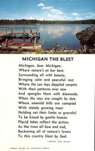 Michigan The Blest - Poem by Ernest Jack Sharpe - from Tales of Newaygo Newt