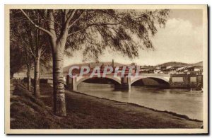 Old Postcard Firenze Ponte della Vittoria