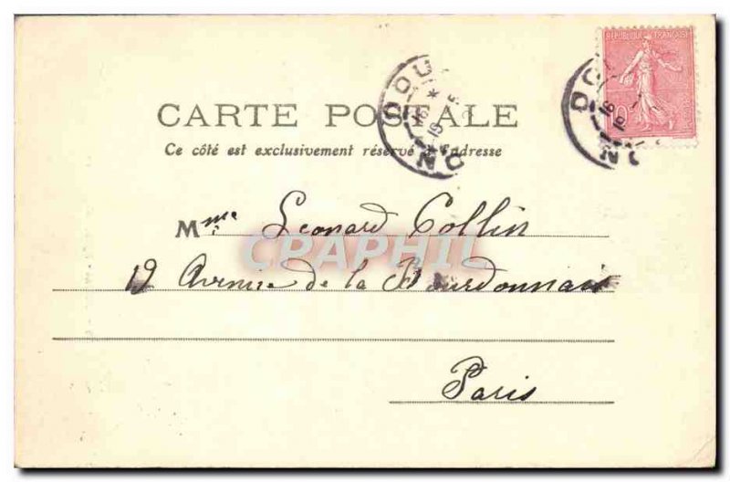 Postcard Douai Old St. Peter's Church