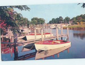 Pre-1980 HARBOR Long Island - New Suffolk by Cutchogue & Mattituck NY hp7236