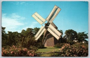 Eastham Windmill Cape Cod Massachusetts MA Chrome Postcard K10