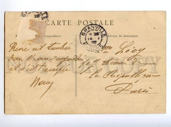 147423 FRANCE GRANVILLE Admiral-Pieville quay Vintage postcard