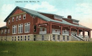 1920's Country Club, Quincy, Ill. Vintage Postcard P87