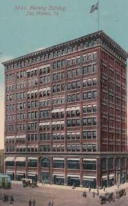 Iowa Des Moines The Fleming Building 1912