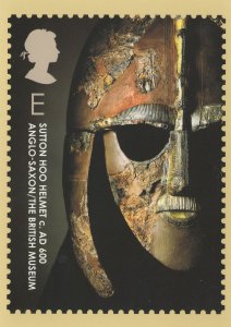 Sutton Hoo Helmet AD600 Postcard